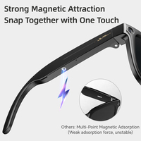 Lunettes caméra IA : Enregistrement, capture photo, interaction vocale, lecture de musique, design léger 39g