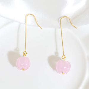 Offres Spéciales muguet crochet d'oreille long pendentif bijoux de mode boucles d'oreilles pour les femmes en gros - Product Image 1