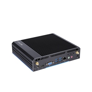 Sharevdi PC <span class=keywords><strong>DDR3</strong></span> Core i3 i5 i7 Celeron J4125 PC VGA HD-MI Unterstützung 4K Dual Display Win11 Linux lüfter loser PC Mini Industrial - Product Image 1