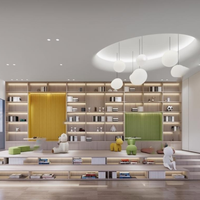 Bibliothèque de services EPC professionnels, conception de magasins de détail, solutions complètes de décoration intérieure et d'ameublement assorti