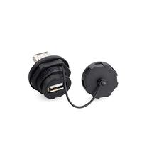 Conector de Datos de Alta Velocidad Cnlinko YU-USB2.0, Interfaz USB Circular IP67, Stock Original de Fábrica para Automatización Industrial