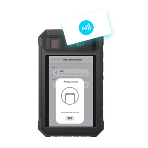 Hugerock B81 công nghiệp Android gồ ghề tablet 8 inch Độ sáng cao hiển thị quản lý cá nhân sinh trắc học liên hệ với đầu đọc thẻ - Product Image 1