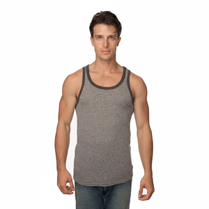 Camiseta sin Mangas para Hombre, Venta Directa de Fábrica, Camiseta de Alta Calidad para Gimnasio, Ejercicio y Fitness - Product Image 1