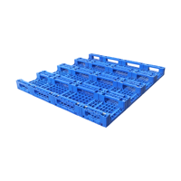 Palette en plastique simple face 2000*1800 mm, prix direct usine QS, palette en plastique européenne
