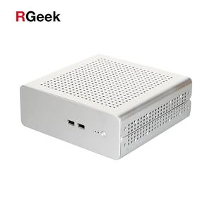 RGEEK Ốp <span class=keywords><strong>ITX</strong></span> <span class=keywords><strong>Mini</strong></span> Tùy Chỉnh Ốp Hợp Kim Nhôm Ốp PC <span class=keywords><strong>Mini</strong></span> Khung Gầm <span class=keywords><strong>HTPC</strong></span> USB2.0 - Product Image 3