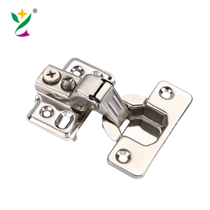 YUXINGクリップオンショートアームキャビネット家具ヒンジアルミフレームキッチンソフトクローズ油圧ヒンジ - Product Image 4