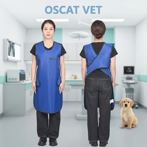 Equipo Veterinario OSCAT OX-QY, Juego de Guantes y Collarín de Protección Tiroidea con Plomo de 0.5mm, Máquina Veterinaria - Product Image 1
