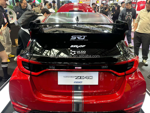 Aileron arrière en fibre de carbone <span class=keywords><strong>GR</strong></span> <span class=keywords><strong>Four</strong></span> Style, directement de l'usine, adapté à la <span class=keywords><strong>Yaris</strong></span> <span class=keywords><strong>GR</strong></span> GXPA16 - Product Image 5