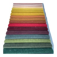 Tissu de canapé en velours uni, toucher doux, polyester, textile d'ameublement pour canapé, chaise, coussin et mobilier de maison, vente en gros