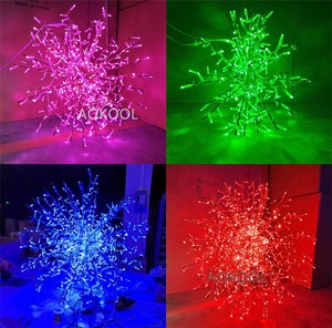 Ngoài trời 3D treo <span class=keywords><strong>Led</strong></span> pháo hoa Starburst giáng sinh Motif đèn - Product Image 3