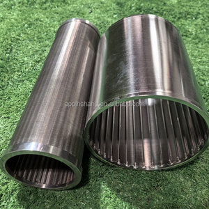 Tubo Industrial <span class=keywords><strong>Johnson</strong></span> de Precisión 304/316/904L de Alta Calidad con Alambre Envolvente, Autolimpiante y Resistente a la Corrosión para Minería de Petróleo - Product Image 1