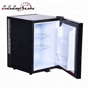 HOMESUN-Mini bar termoeléctrico para hotel personalizado, 0db, <span class=keywords><strong>minibar</strong></span> para hotel sin freón, refrigerador de hotel de 40 L - Product Image 5