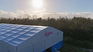 Axa Italy Aluminum Alloy <b>Frame</b> Structure Windproof Snowproof Sport <b>Tent</b> Outdoor Industry Storage <b>Tent</b> - Product Image 1