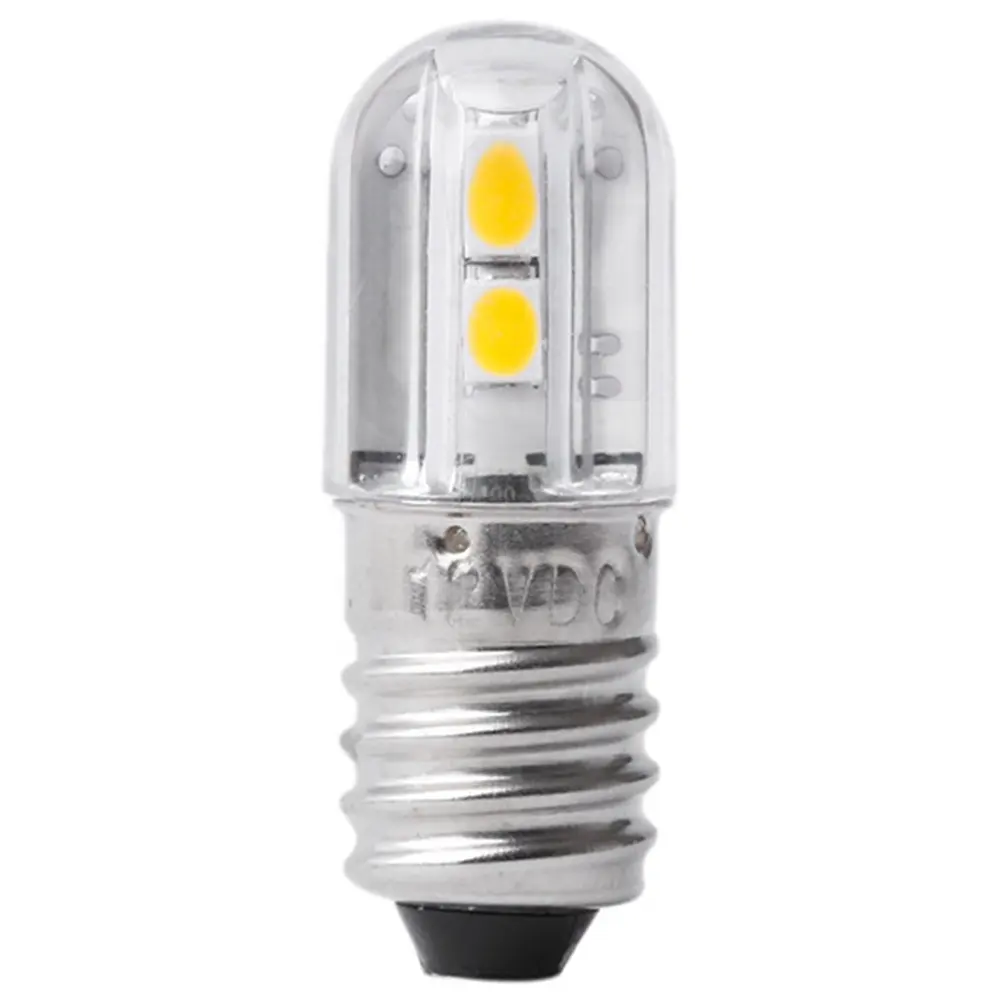 E10 BA9S миниатюрная Светодиодная лампа 1 Вт 90 лм 6 в 12 В 24 в 36 в 48 в 60 в 110 В 220 В