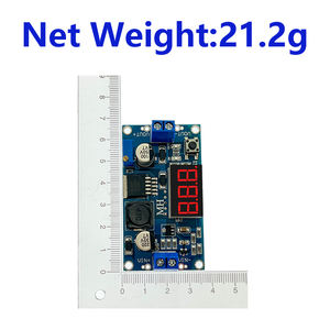 OKY3498-4จอแสดงผลดิจิตอล DC สเต็ปดาส3A โมดูลปรับแรงดันไฟฟ้า - Product Image 5