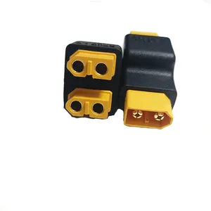Y Splitter Plug Adapter 1 XT60 Male to 2 XT-60 Female XT60 Parallel Battery Connectors