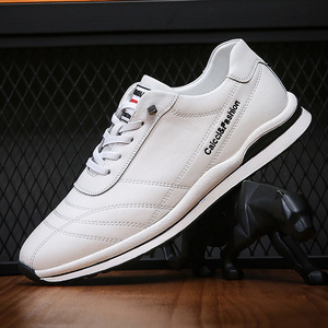 Zapatos para Caminar Caicci para Hombre, Punta Redonda, Transpirables, Blancos, Casuales, Estilo Primavera-Otoño - Product Image 4