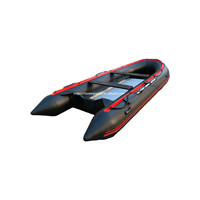 Certifié CE 4m 5m 6m Canot de pêche gonflable Hypalon PVC Matériel Bateau à rames pour la dérive Activité de plein air disponible pour