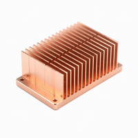 Service d'usinage CNC de dissipateurs thermiques en cuivre OEM directement de l'usine pour CPU, GPU, LED, radiateur de refroidissement de semi-conducteurs