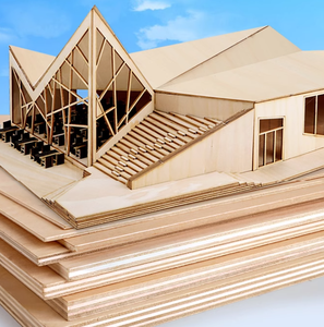 Contrachapado de Tilo Cortado a Láser a Medida de 1.5-10mm, Tamaños Personalizados de Precisión E0 Ecológico para Maquetas y Proyectos de Manualidades - Product Image 4