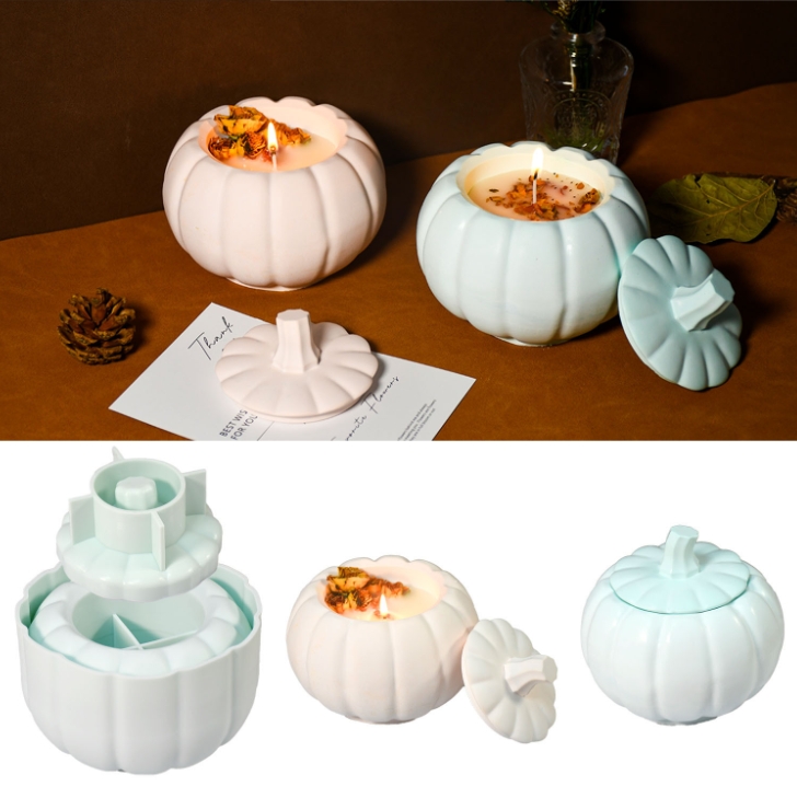 Stampi Per Candele Halloween In Silicone - Forme Zucca E Fantasma Per DIY E Decorazioni - Foto 13