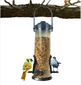 Dispositivo de alimentación de colibrí automático para exteriores, estación alimentadora de aves colgante para balcón