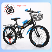 Cadre en acier à haute teneur en carbone, nouveau vélo de montagne pliable, roues de 20 pouces pour enfants
