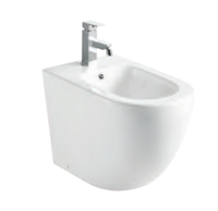2025 articles sanitaires de luxe modernes européens Wc monté bol mat noir gris céramique sans réservoir sans monture toilette suspendue au mur