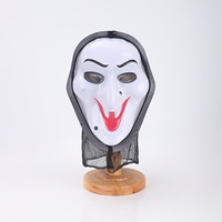 Masque d'Halloween Ghost Screaming, Masque de Grim Reaper blanc pour Cosplay, Fête costumée et Décoration de festival effrayant