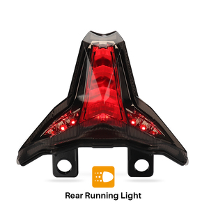Feu stop dynamique séquentiel intégré à LED pour <span class=keywords><strong>Kawasaki</strong></span> Z1000 <span class=keywords><strong>Ninja</strong></span> 250 <span class=keywords><strong>450</strong></span> ZX6R ZX10R - Product Image 5