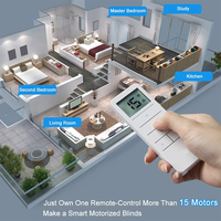 Contrôleur de volet zébré WiFi Tuya Smart Blinds Drive Motor SmartLife App Télécommande Ouverture de rideau intelligent