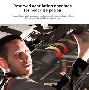 Protection de carter moteur pour Lc300 prius Juke Navara NP300 Note NV300 Primera Pulsar <span class=keywords><strong>Qashqai</strong></span> Terrano Tiida Townstar X-Trail - Product Image 3