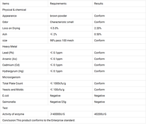 High Purity Food Grade Alpha-Amylase <strong>Enzyme</strong> for Food Processing - Product Image 6