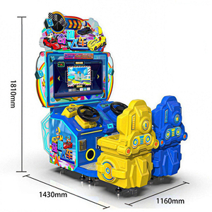 เครื่องแข่งโลหะ2ผู้เล่นแบบเสมือนจริงเกมแข่งรถโลหะแข่งในเมืองแข่งขัน - Product Image 2