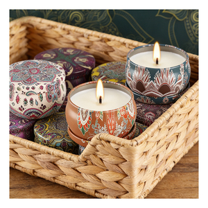 Proveedor de Velas de Marca Privada, Envases de Lujo, Logotipo Personalizado, Mezcla Aromática de Soja, Esquema de Expansión de Red de Venta Minorista - Product Image 2