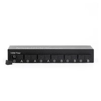 OEM定制 INFICOMO RD-FE602 6光纤端口 2 RJ45 自适应 10/100Mbps 光纤媒体转换器 80km CE认证