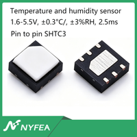 Capteur numérique de température et d'humidité FHTC3-TR, puce DFN6, résolution 16 bits pour appareils portables, remplacement direct du SHTC3