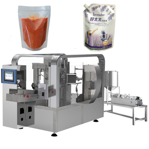 Máquina Automática para Pesar, Llenar y Sellar Bolsas de Plástico para Detergente, Leche y Puré de Frutas - Product Image 1