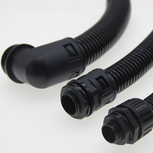 Équipement de distribution d'énergie de connecteur de conduit ondulé à angle droit en nylon personnalisé professionnel en gros - Product Image 2