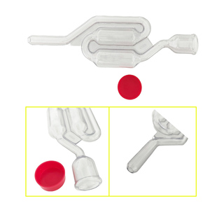 Tappo per Vino e Birra in Plastica Monouso, Strumenti da Bar, Fermentazione Domestica di Vino e Birra, Airlock - Product Image 2