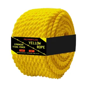 Twisted PE& PP Rope for Multipurpose Rope Heavy Duty Rope Ideal for Boats Dock