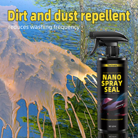 Sellador en Aerosol Nano, Brillo Duradero, Hidrofóbico, Abrillantador de Neumáticos, Cera para el Cuidado del Exterior de Automóviles y Goma