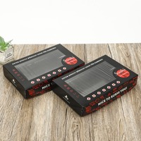 Scatola per Sushi in Carta Nera Usa e Getta con Finestra Trasparente per Ristoranti di Sushi, Asporto, Consegna, Feste, Catering di Cucina Giapponese