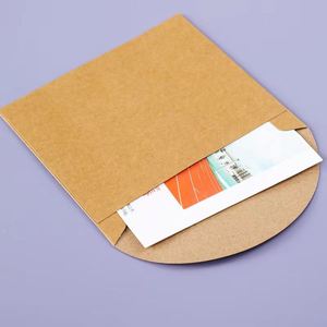Sobres de Papel Kraft con Impresión de Logotipo, Sobres Pequeños para Regalos, Sobres para Dinero - Product Image 5
