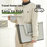 Bac à litière portable et pliable pour chat, idéal pour les petits espaces, la maison et les voyages