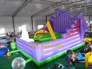 Château gonflable hanté pour Halloween, salle d'évasion gonflable avec squelettes et jeux de location de fêtes <span class=keywords><strong>fantômes</strong></span> - Product Image 4