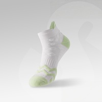 Chaussettes de basketball et de course pour femmes avec logo personnalisé OEM ODM, respirantes, anti-humidité, semelle en tissu éponge amortie, faible MOQ