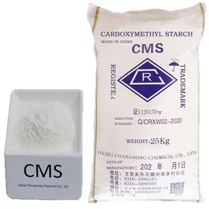 최고 품질 좋은 가격 증점제 안정제 유화제 나트륨 카르 복시 메틸 전분 (cms)