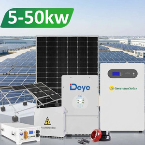 ระบบพลังงานแสงอาทิตย์สำหรับบ้าน 10KW-30KW แผงโซลาร์เซลล์แบบโมโนคริสตัลไลน์ พร้อมตัวควบคุม MPPT ชุดแผงโซลาร์เซลล์ครบชุด แบตเตอรี่ลิเธียมไอออน/ตะกั่วกรด - Product Image 1