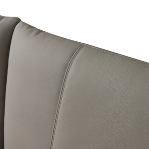 Luxuriöses Smart-Bett mit Erweiterbarem Stauraum, Echtleder-Polsterung, Metallrahmen, Verstellbarem Lattenrost, Umweltfreundlich und Geräuscharm - Product Image 5